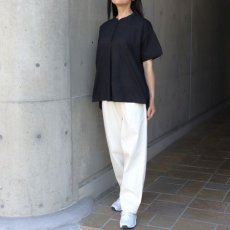 画像8: 20%OFF SALE【ista-ire】コットンポプリンダリア刺繍多釦ブラウス (8)