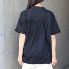 画像3: 20%OFF SALE【ista-ire】コットンポプリンダリア刺繍多釦ブラウス (3)
