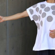 画像16: 20%OFF SALE【ista-ire】コットンジャージードットプリントTEE  (16)