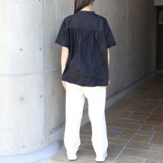画像10: 20%OFF SALE【ista-ire】コットンポプリンダリア刺繍多釦ブラウス (10)