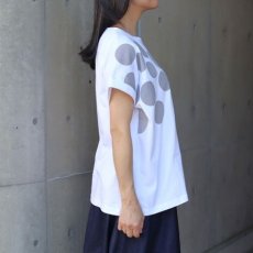 画像13: 20%OFF SALE【ista-ire】コットンジャージードットプリントTEE  (13)