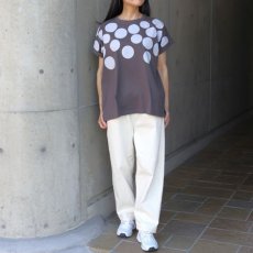 画像8: 20%OFF SALE【ista-ire】コットンジャージードットプリントTEE  (8)