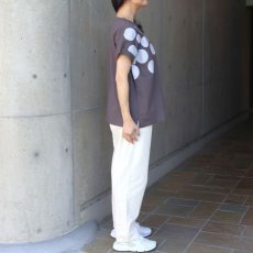 画像9: 20%OFF SALE【ista-ire】コットンジャージードットプリントTEE  (9)
