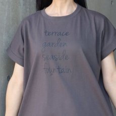 画像17: 20%OFF SALE【ista-ire】コットンジャージーロゴプリントTEE (17)