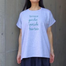 画像1: 20%OFF SALE【ista-ire】コットンジャージーロゴプリントTEE (1)