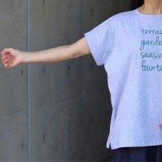 画像5: 20%OFF SALE【ista-ire】コットンジャージーロゴプリントTEE (5)