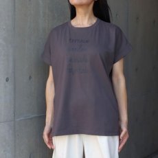 画像12: 20%OFF SALE【ista-ire】コットンジャージーロゴプリントTEE (12)