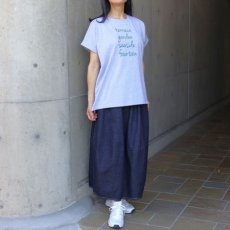 画像8: 20%OFF SALE【ista-ire】コットンジャージーロゴプリントTEE (8)