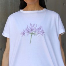 画像6: 【NARU FACTORY】Miltata様コラボ花暦(はなごよみ)プリントミナミシャツ (6)