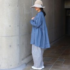 画像22: 【08Mab】21番手リネンウエストギャザーチュニック (22)