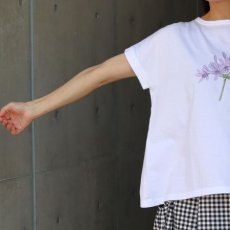 画像5: 【NARU FACTORY】Miltata様コラボ花暦(はなごよみ)プリントミナミシャツ (5)