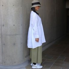 画像9: 【08Mab】21番手リネンウエストギャザーチュニック (9)