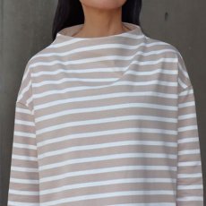 画像6: 20％OFF SALE【NARU FACTORY】デラヴェボーダーポーセリンシャツ (6)