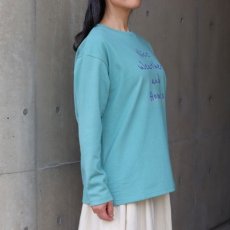 画像2: 20％OFF SALE【ista-ire】強撚フライスロゴプリントロンTEE (2)