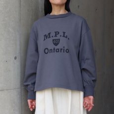 画像13: 20％OFF SALE【NARU FACTORY】アーミーコットン度詰天竺 M.P.L.プリントPO (13)