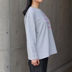 画像13: 20％OFF SALE【ista-ire】強撚フライスロゴプリントロンTEE (13)