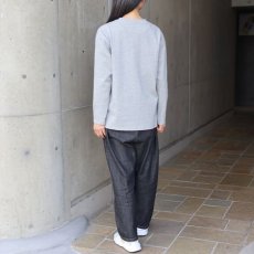 画像21: 20％OFF SALE【ista-ire】強撚フライスロゴプリントロンTEE (21)
