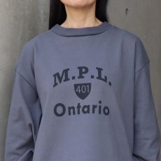 画像18: 20％OFF SALE【NARU FACTORY】アーミーコットン度詰天竺 M.P.L.プリントPO (18)