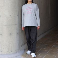 画像19: 20％OFF SALE【ista-ire】強撚フライスロゴプリントロンTEE (19)