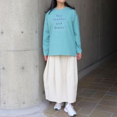 画像8: 20％OFF SALE【ista-ire】強撚フライスロゴプリントロンTEE (8)