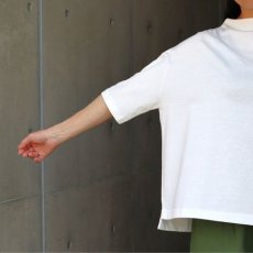 画像5: NARU FACTORY デラヴェプレミアム ポーセリン5分袖Tシャツ (5)