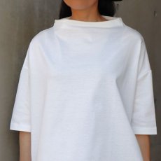 画像6: NARU FACTORY デラヴェプレミアム ポーセリン5分袖Tシャツ (6)
