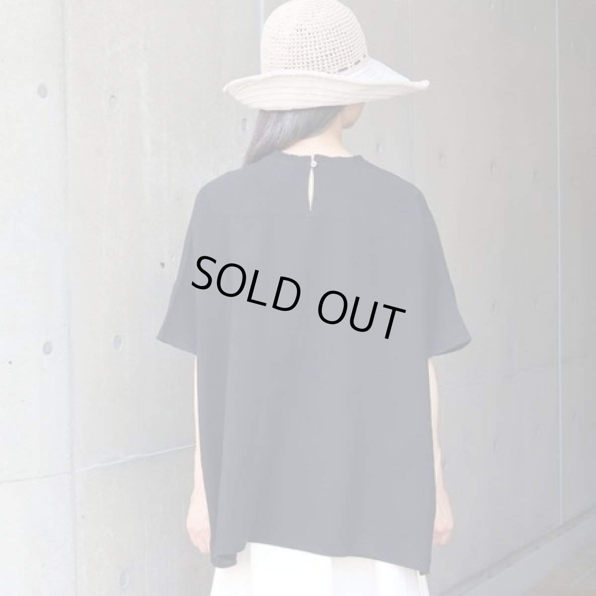 画像3: ista-ire リネンブレンドガーゼ　フリルテープTEE (3)