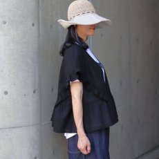 画像17: 【ista-ire】コットンラミー　ラッフルブラウス (17)