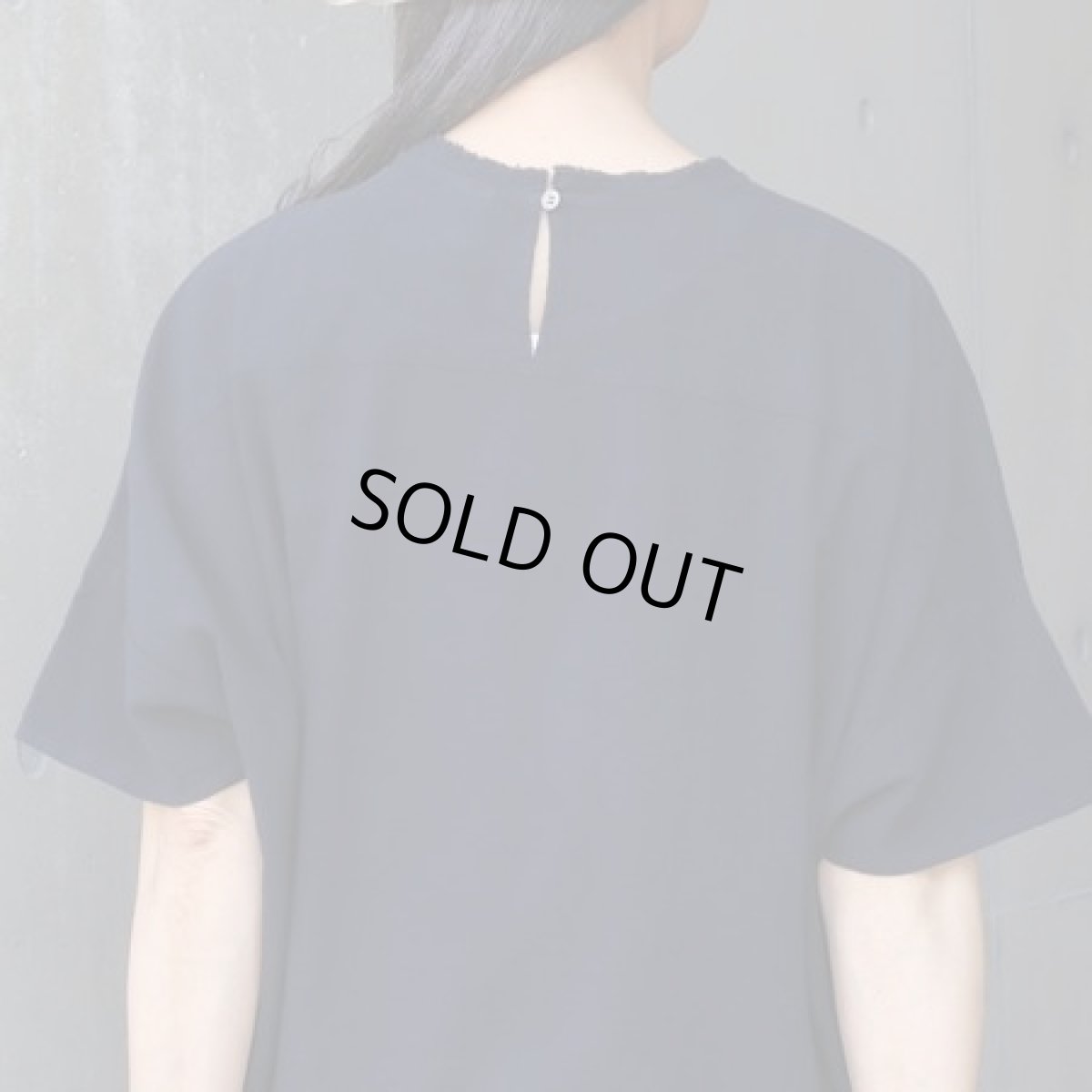 画像7: ista-ire リネンブレンドガーゼ　フリルテープTEE (7)
