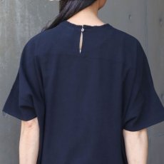画像7: 【ista-ire】リネンブレンドガーゼ　フリルテープTEE (7)