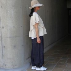 画像13: 【ista-ire】コットンラミー　ラッフルブラウス (13)