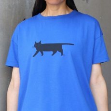 画像6: 【NARU FACTORY】ナチュラルソフト天竺 くろねこシャツ (6)