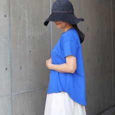 画像4: 【NARU FACTORY】ナチュラルソフト天竺 くろねこシャツ (4)