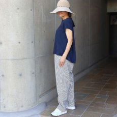画像24: NARU FACTORY ムラ糸リサイクル天竺コクーン半袖Tシャツ (24)