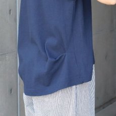画像20: NARU FACTORY ムラ糸リサイクル天竺コクーン半袖Tシャツ (20)