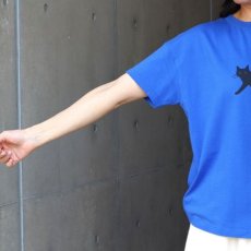 画像5: 【NARU FACTORY】ナチュラルソフト天竺 くろねこシャツ (5)
