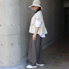 画像11: 【ista-ire】コットンラミー　ラッフルブラウス (11)