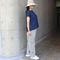 画像22: NARU FACTORY ムラ糸リサイクル天竺コクーン半袖Tシャツ (22)