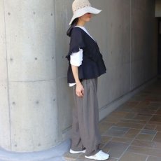 画像28: 【ista-ire】コットンラミー　ラッフルブラウス (28)