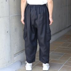 画像17: 20%OFF SALE【ista-ire】平織リネン istaカーゴパンツ (17)