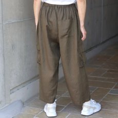 画像5: 20%OFF SALE【ista-ire】平織リネン istaカーゴパンツ (5)