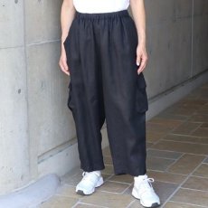 画像14: 20%OFF SALE【ista-ire】平織リネン istaカーゴパンツ (14)