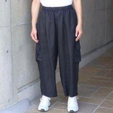 画像15: 20%OFF SALE【ista-ire】平織リネン istaカーゴパンツ (15)