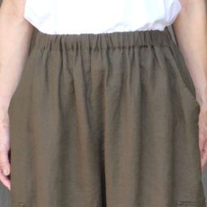画像8: 20%OFF SALE【ista-ire】平織リネン istaカーゴパンツ (8)