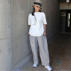 画像19: NARU FACTORY 先染めヒッコリーノッポパンツ (19)