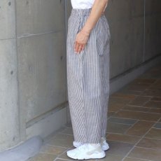 画像18: 【NARU FACTORY】サマームラデニムストライプ エッグパンツ (18)