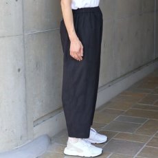 画像18: 10%OFF SALE ista-ire 麻(リネン)調ポプリン オリーブ柄刺繍istaパンツ (18)