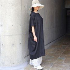 画像9: 08Mab 14番手リネン切り替え後あきチュニック (9)