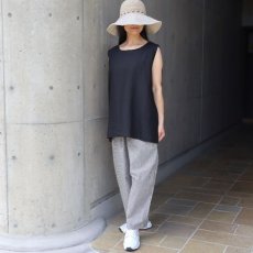画像18: 08Mab 14番手リネンレイヤードトップスセット (18)
