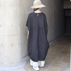 画像10: 08Mab 14番手リネン切り替え後あきチュニック (10)